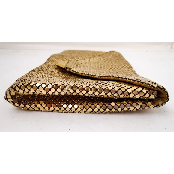 Vintage Oroton Gold Metal Mesh Clutch Evening Hand Bag Circa 1950s - Picture 4 of 7